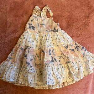 Floral dress toddler girl